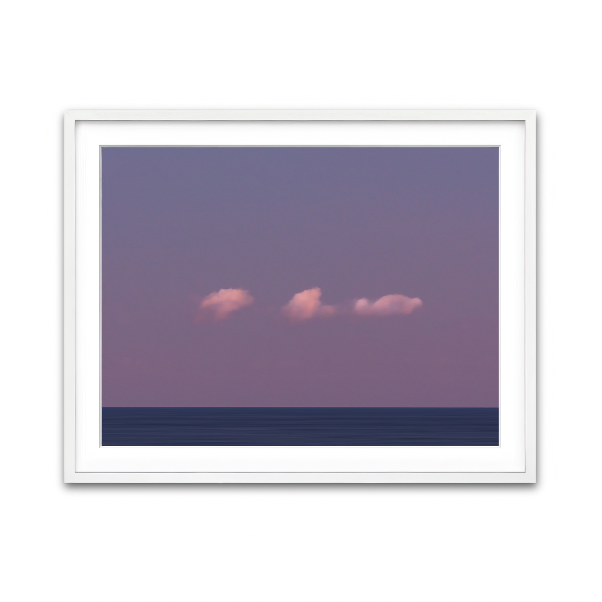 Framed Print 4x3 White