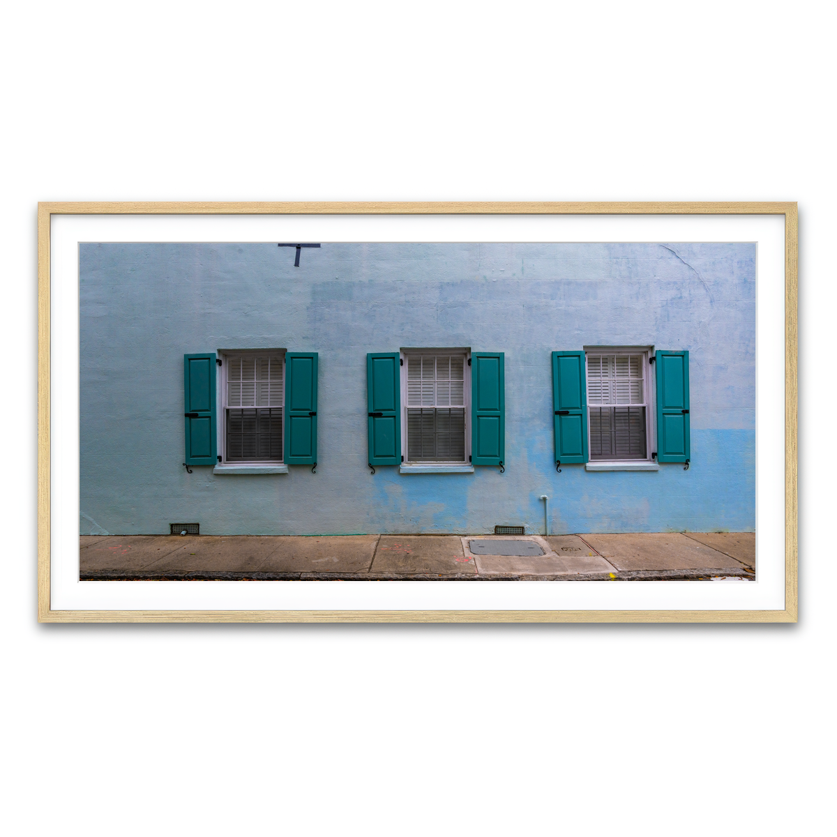 Framed Print 2x1 Natural