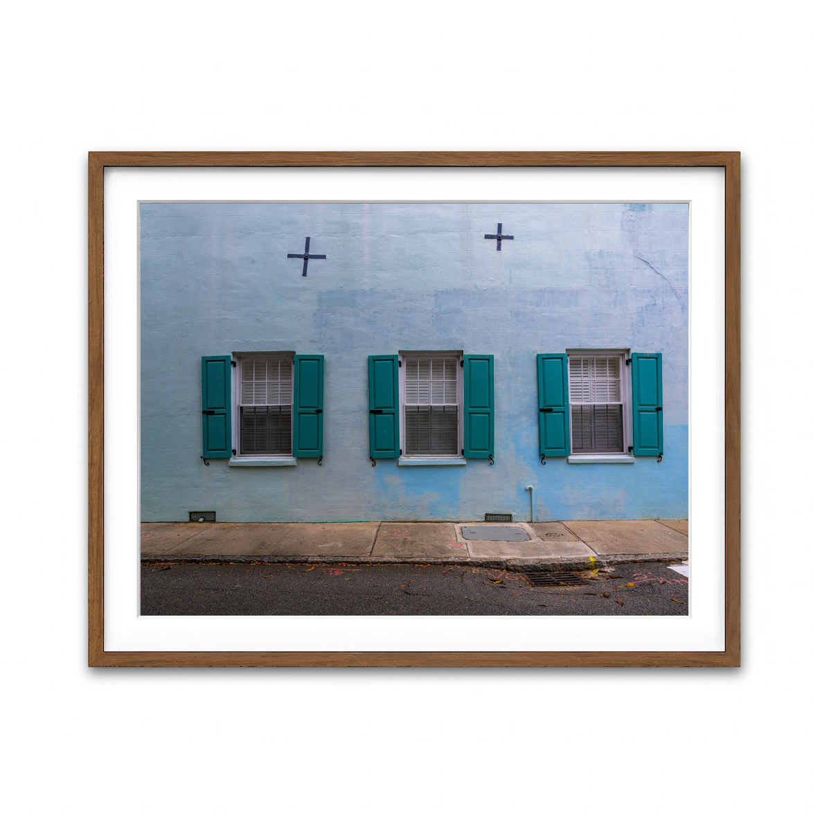 Framed Print 4x3 Walnut