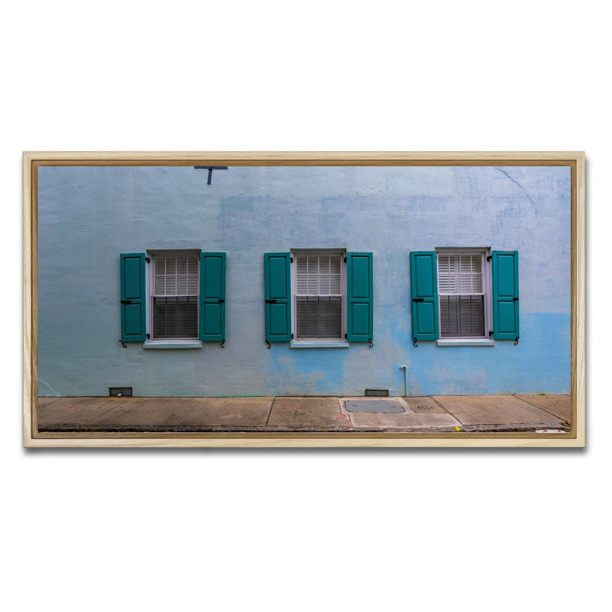 AUTO-MOCKUP WHITE | Three Across | 1 Piece | Natural Framed Canvas | group=2x1