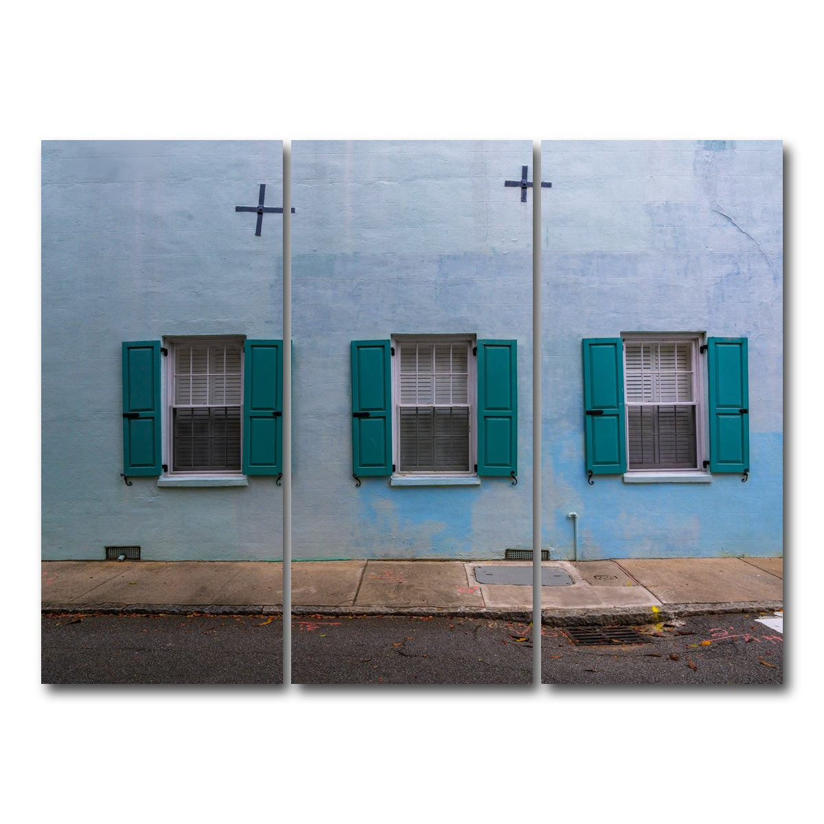 AUTO-MOCKUP WHITE | Three Across | 3 Piece | Gallery Wrap Canvas | group=8x18