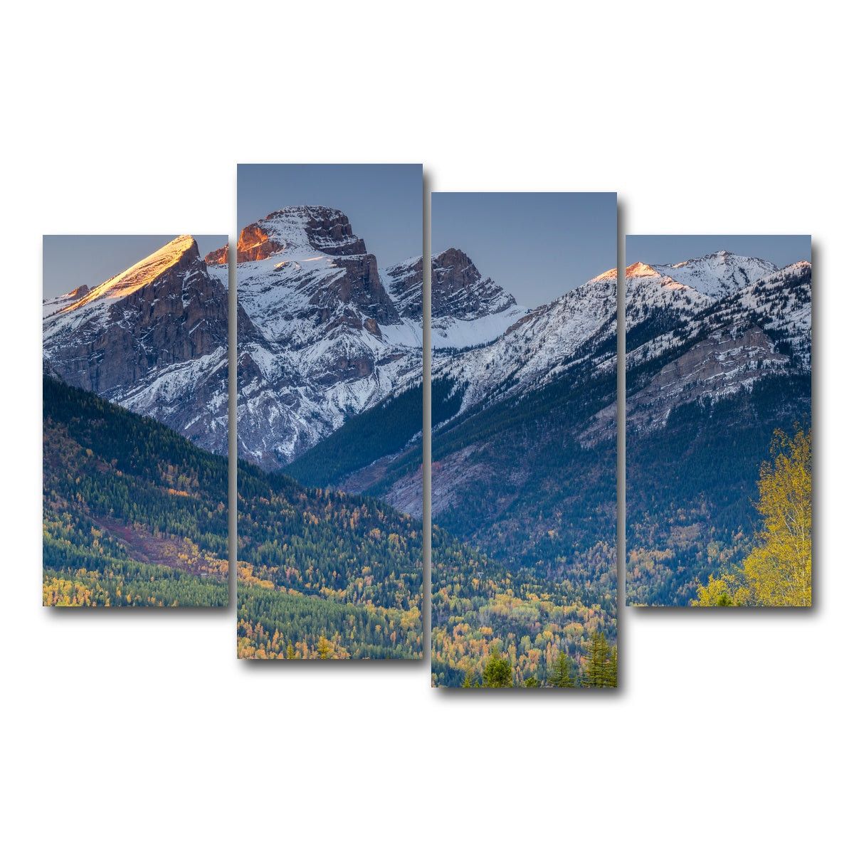 AUTO-MOCKUP WHITE | Three Sisters | 4 Piece | Gallery Wrap Canvas | group=4_short