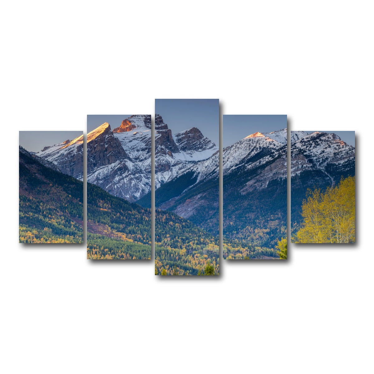 AUTO-MOCKUP WHITE | Three Sisters | 5 Piece | Gallery Wrap Canvas | group=5_normal