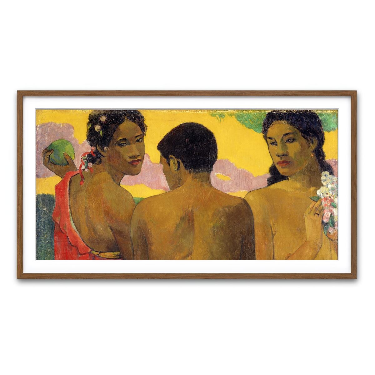 Framed Print 2x1 Walnut