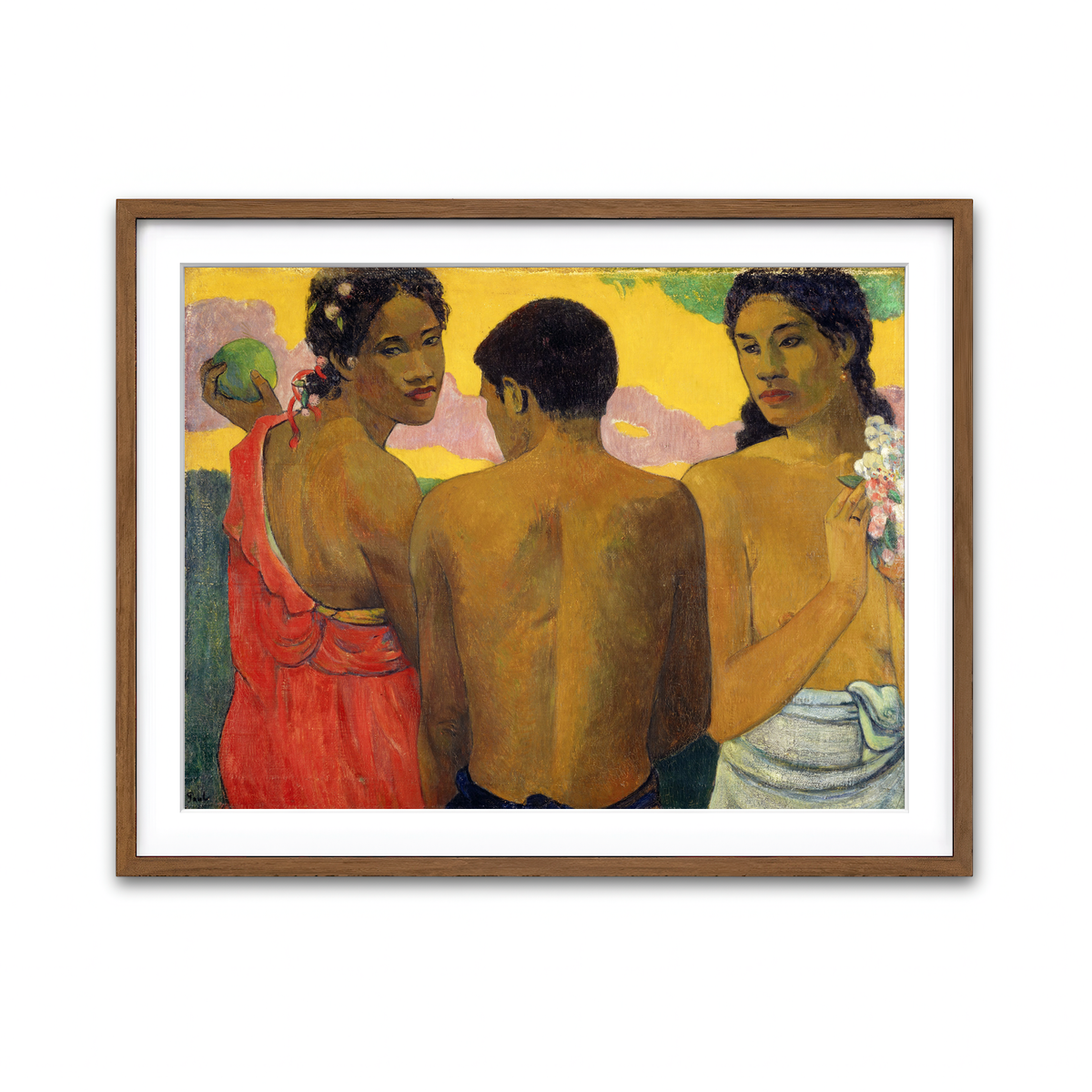 Framed Print 4x3 Walnut