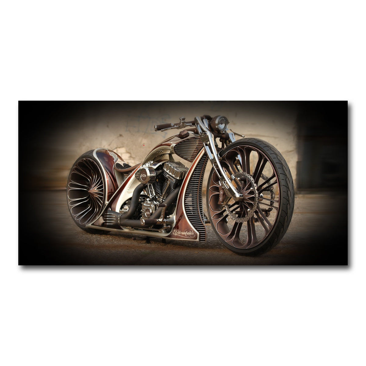 AUTO-MOCKUP WHITE | Thunderbike | 1 Piece | Gallery Wrap Canvas | group=2x1