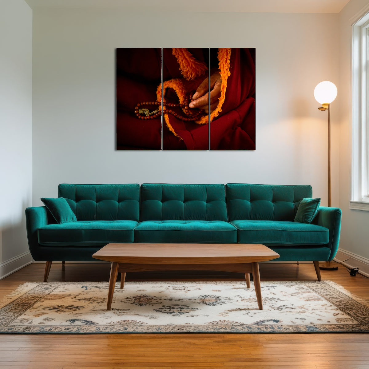 AUTO-MOCKUP ROOM | Tibetan Lama prayer beads