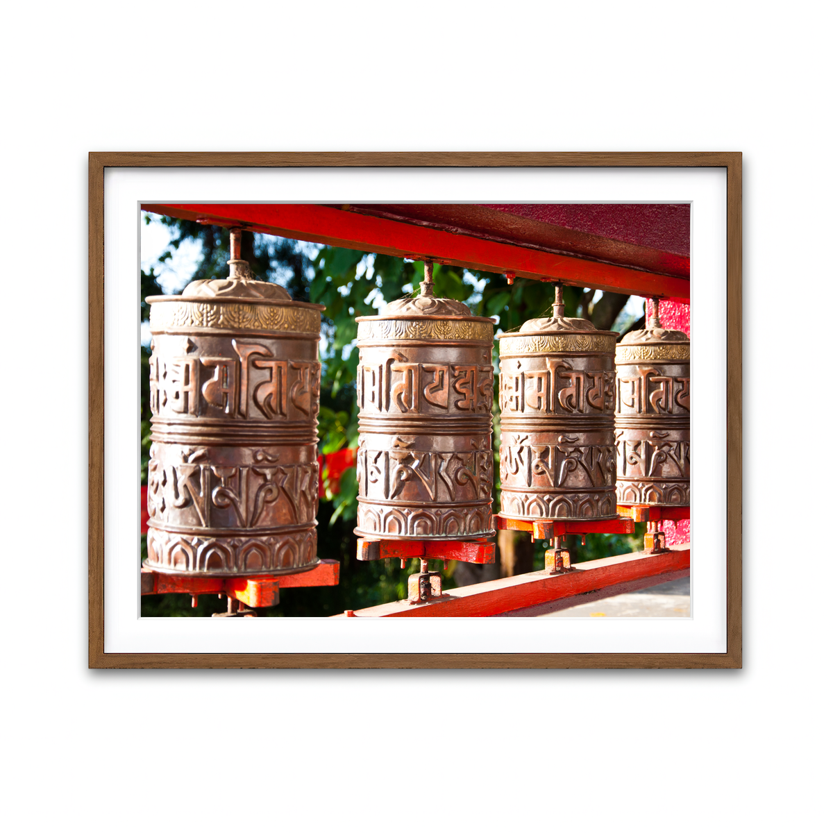 Framed Print 4x3 Walnut