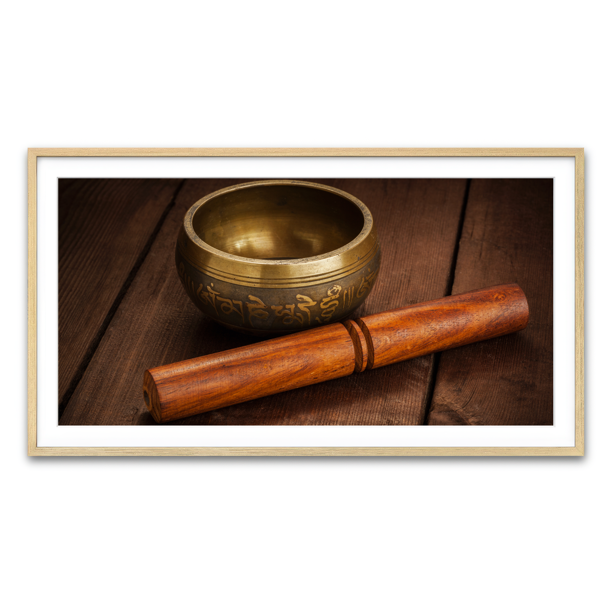 Framed Print 2x1 Natural