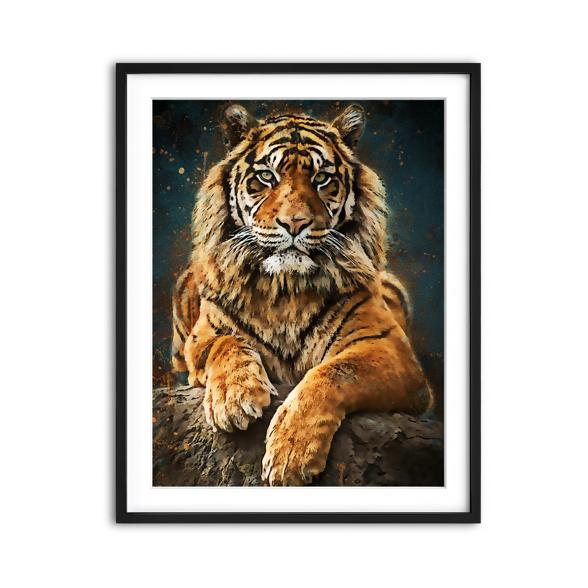 Framed Print 3x4 Black