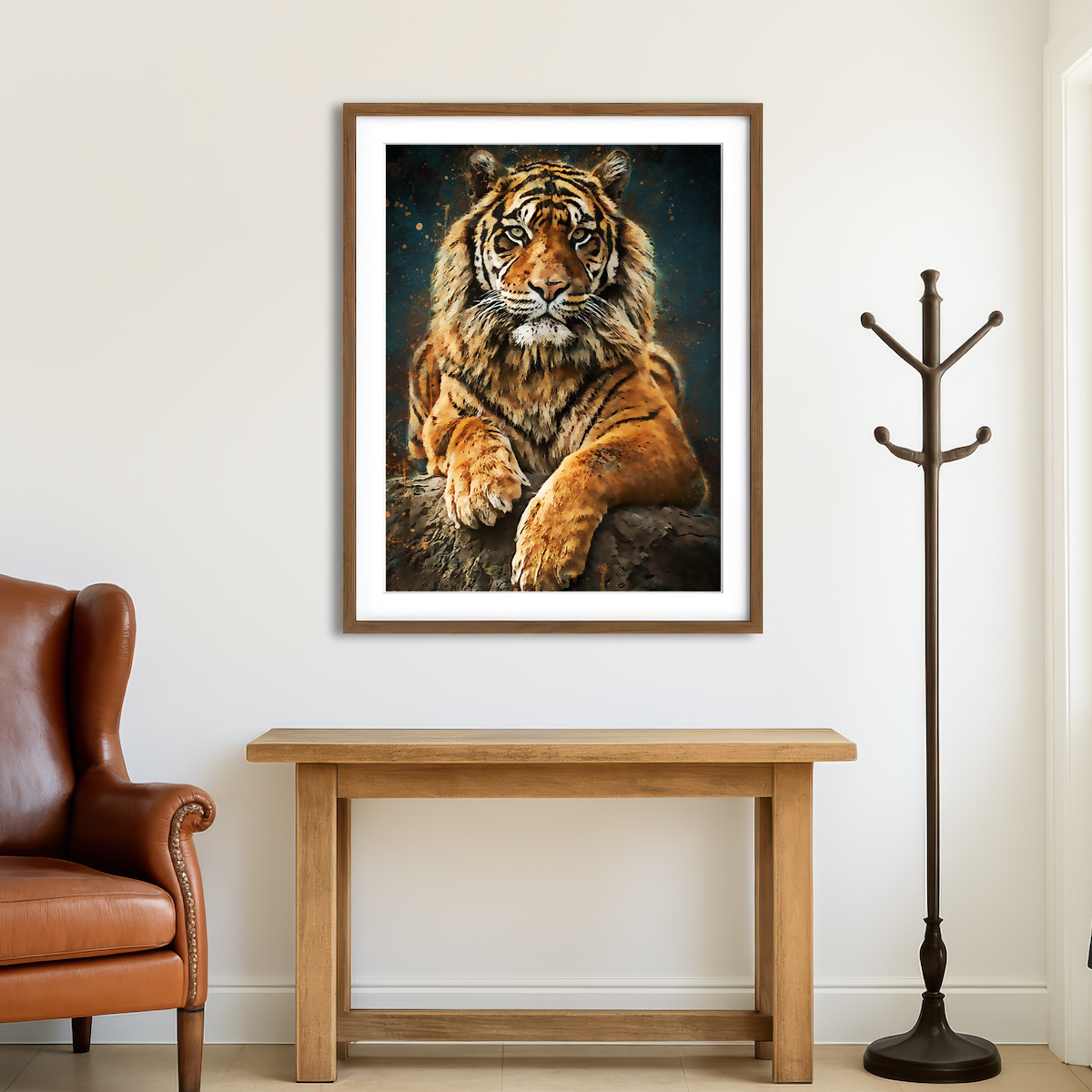 AUTO-MOCKUP ROOM | Tiger4444 Wall Art
