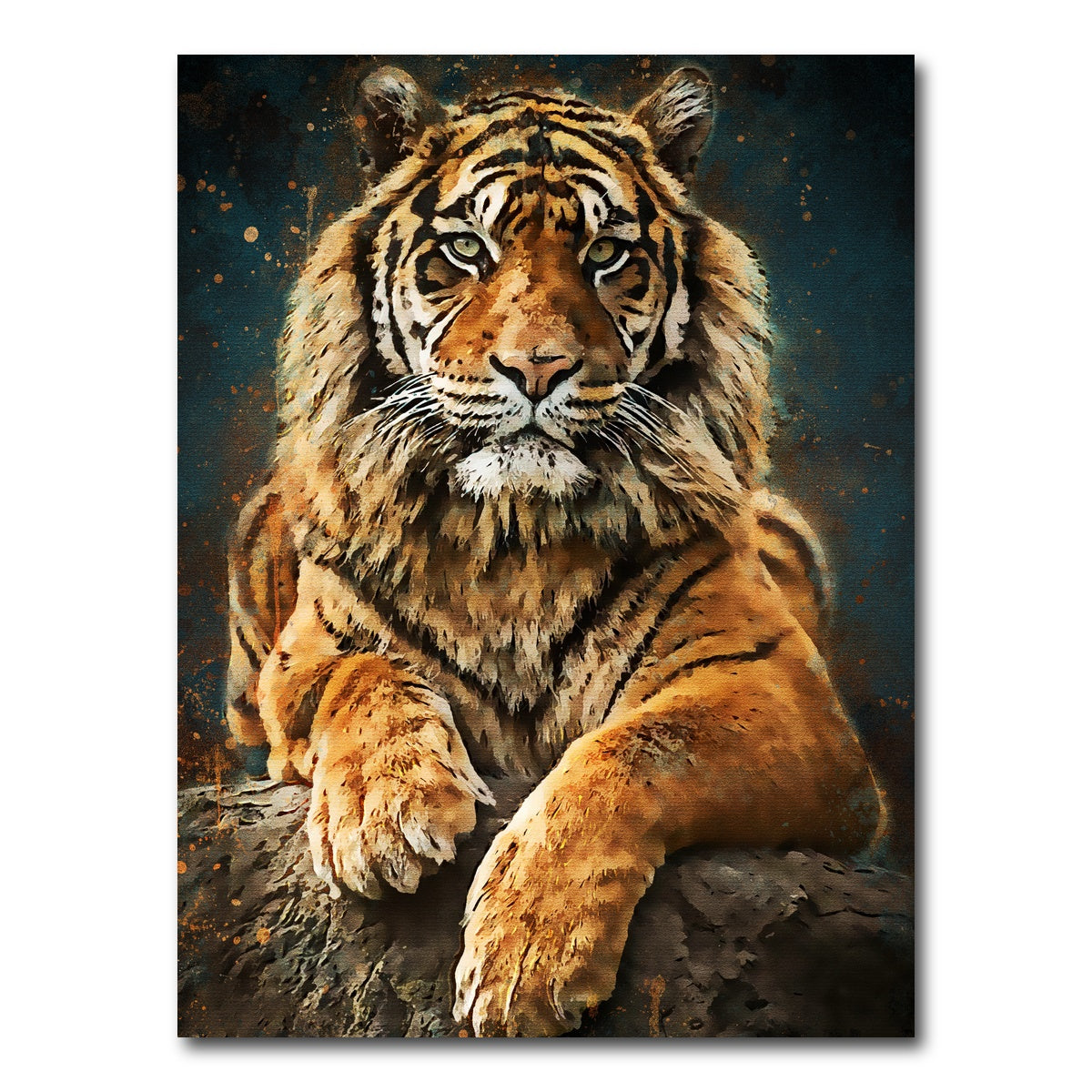 AUTO-MOCKUP WHITE | Tiger4444 | 1 Piece | Gallery Wrap Canvas | group=3x4