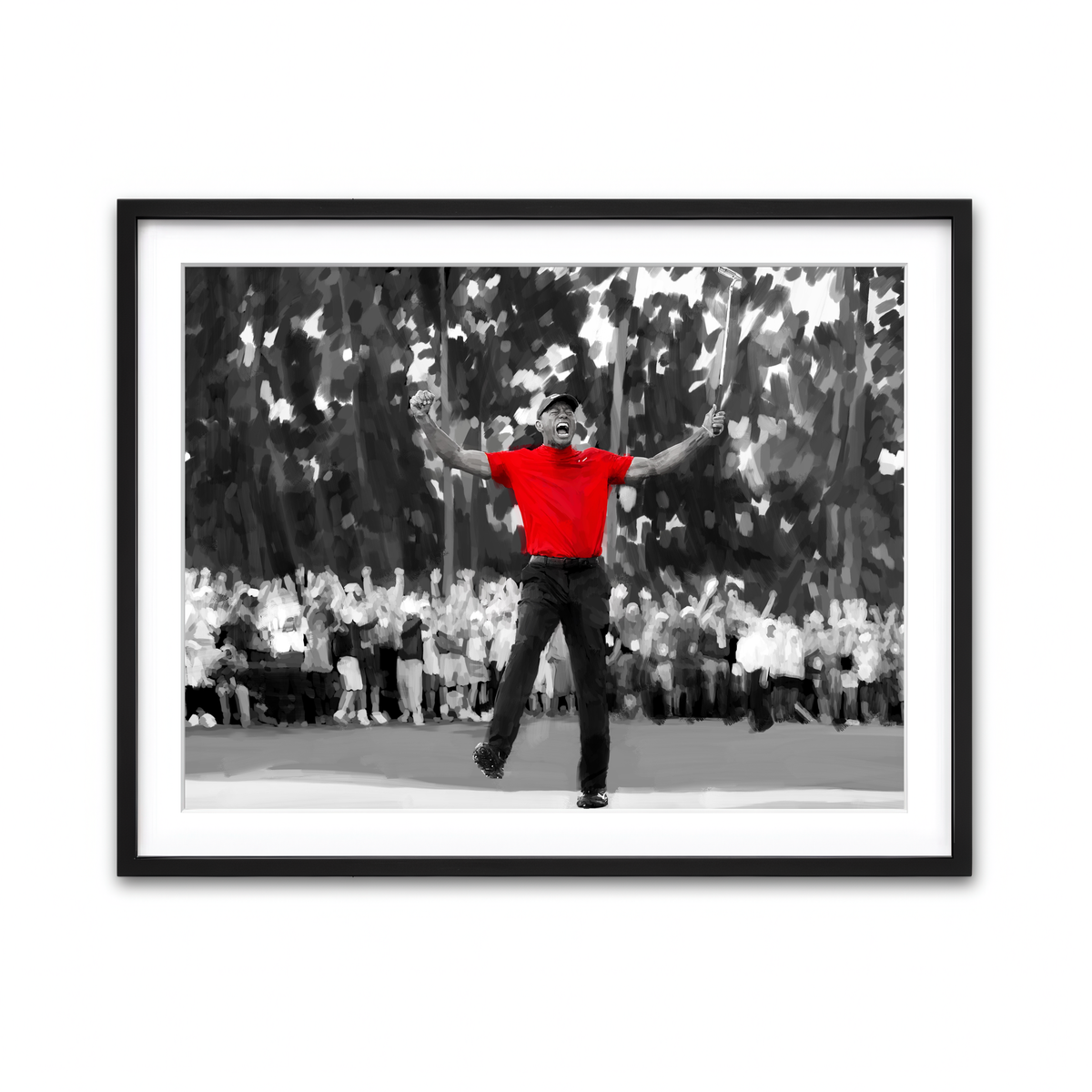 Framed Print 4x3 Black