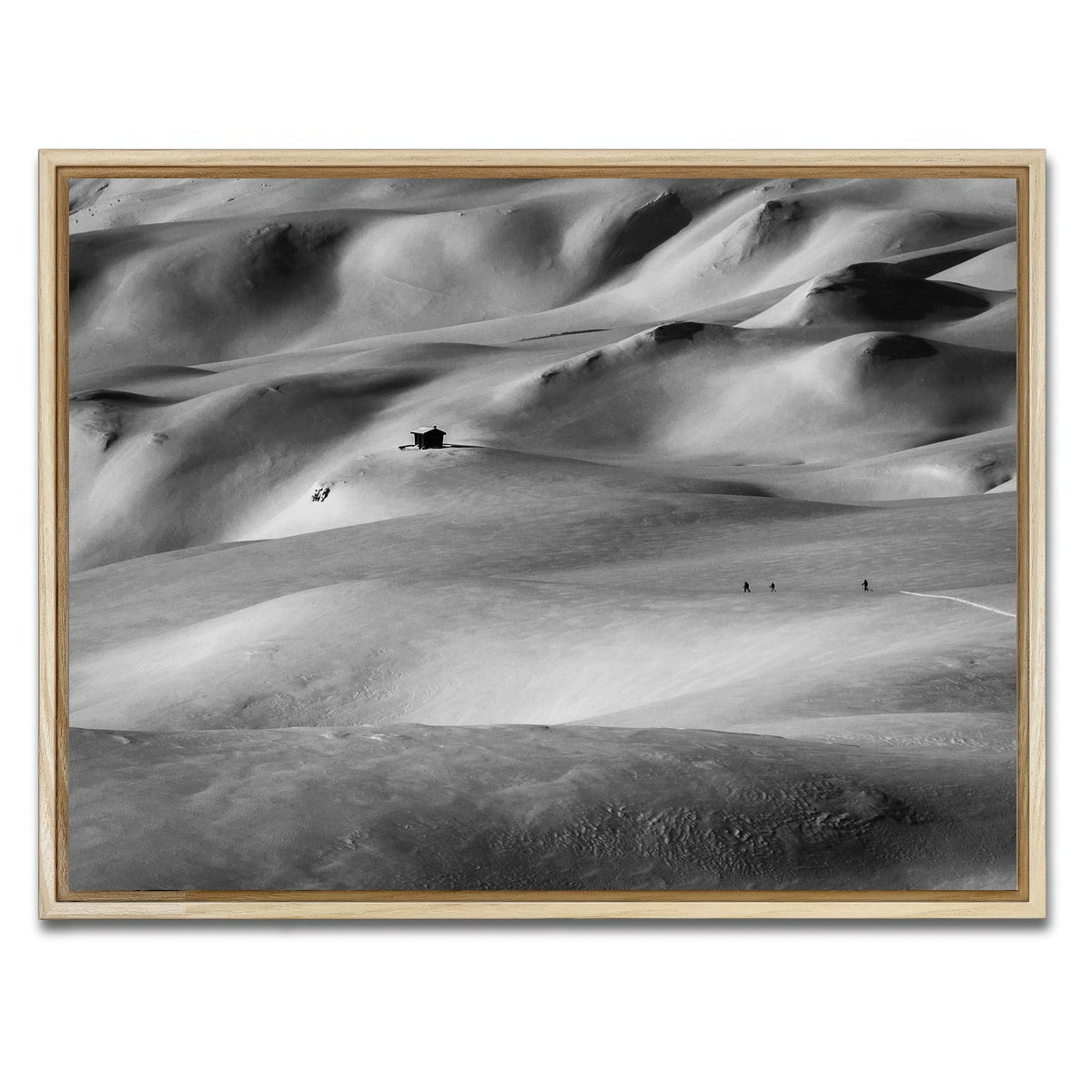 AUTO-MOCKUP WHITE | Tignes | 1 Piece | Natural Framed Canvas | group=4x3