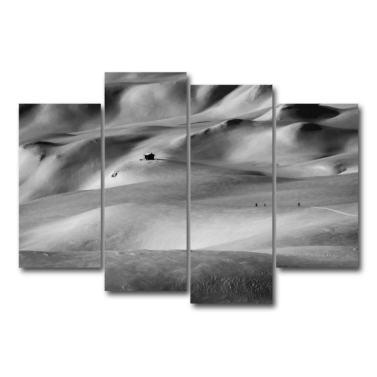 AUTO-MOCKUP WHITE | Tignes | 4 Piece | Gallery Wrap Canvas | group=4_short