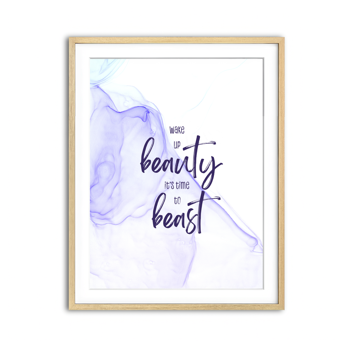 Framed Print 3x4 Natural