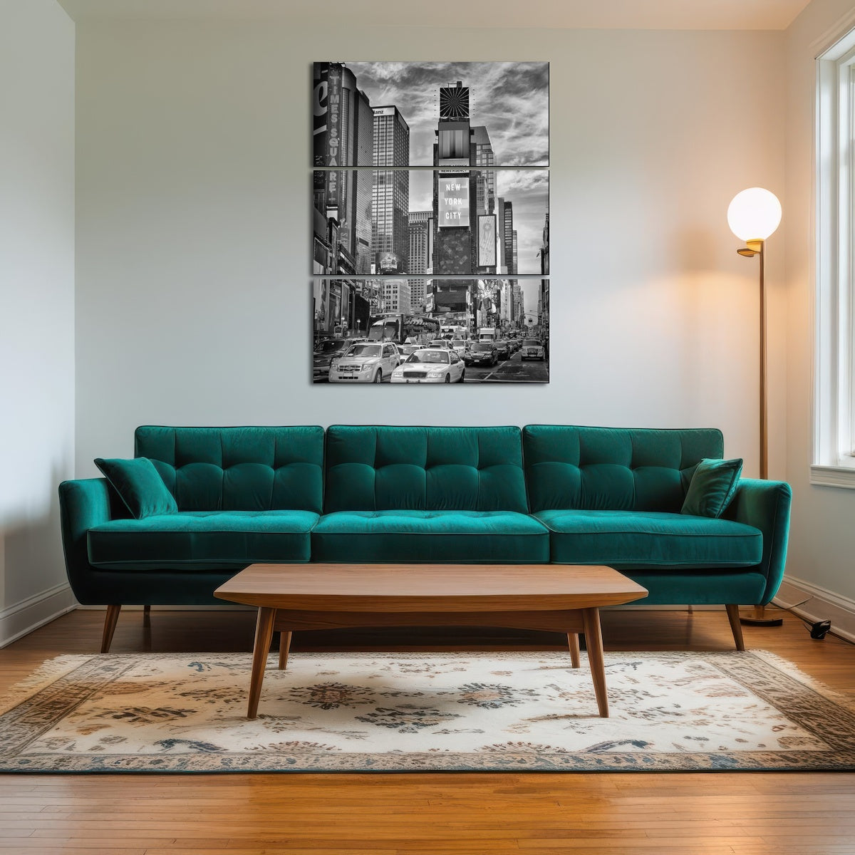 AUTO-MOCKUP ROOM | Times Square Monochrome