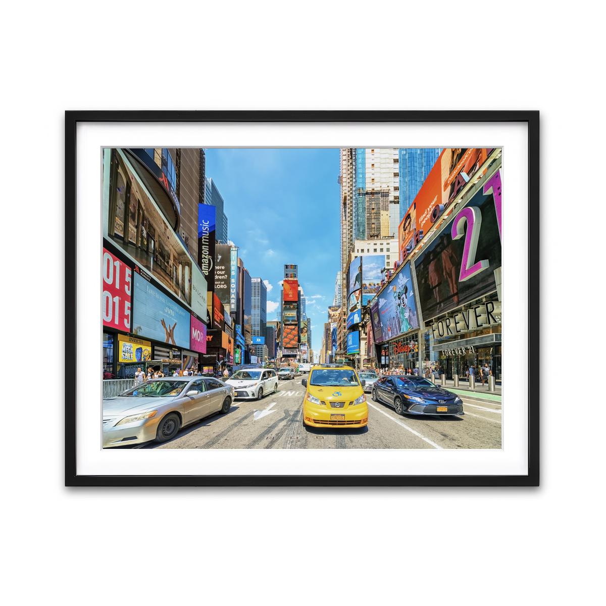Framed Print 4x3 Black