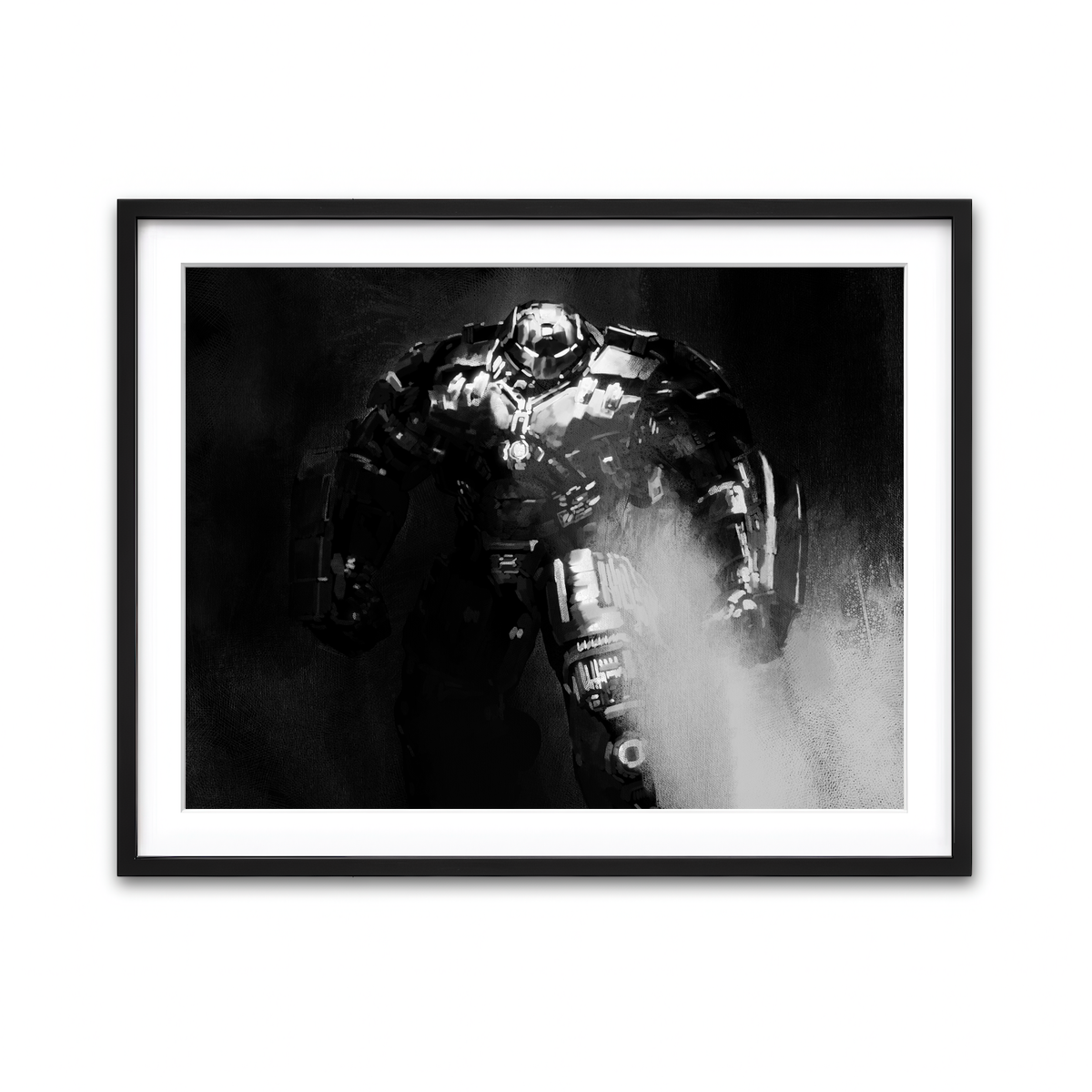 Framed Print 4x3 Black