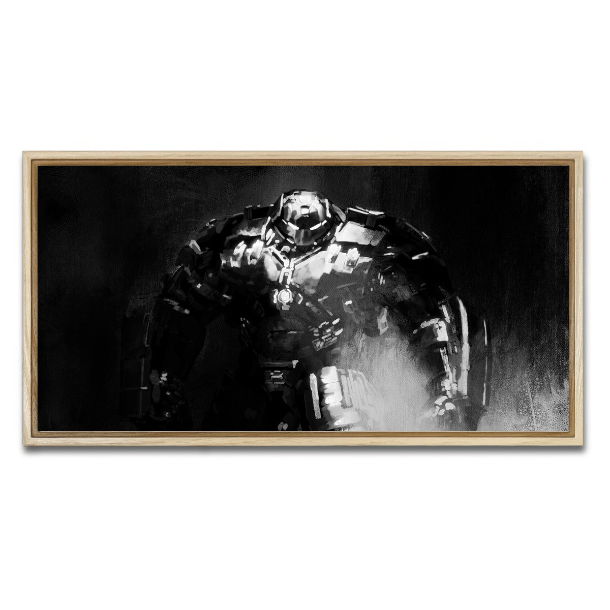 AUTO-MOCKUP WHITE | Tin Buster | 1 Piece | Natural Framed Canvas | group=2x1