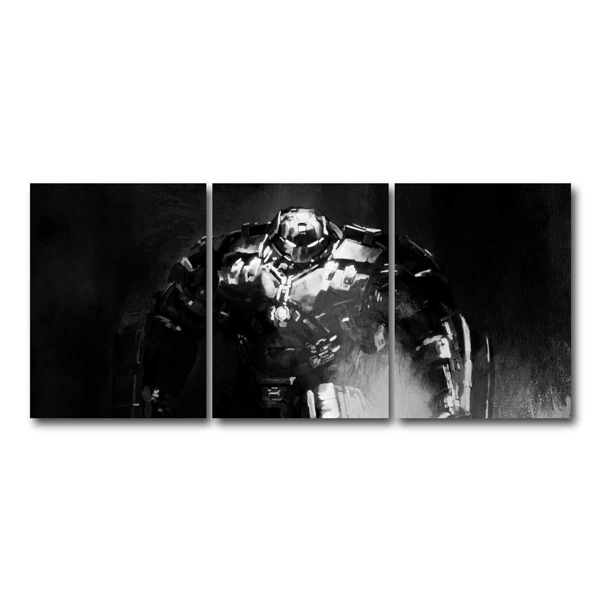 AUTO-MOCKUP WHITE | Tin Buster | 3 Piece | Gallery Wrap Canvas | group=18x24