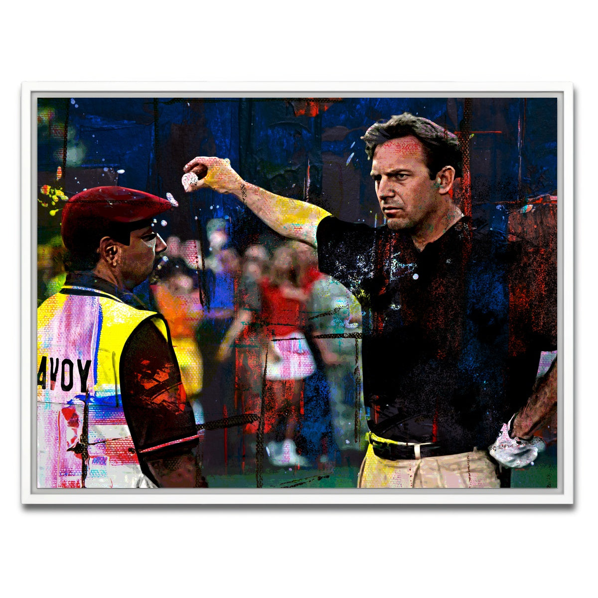 AUTO-MOCKUP WHITE | Tin Cup Final Hole | 1 Piece | White Framed Canvas | group=4x3