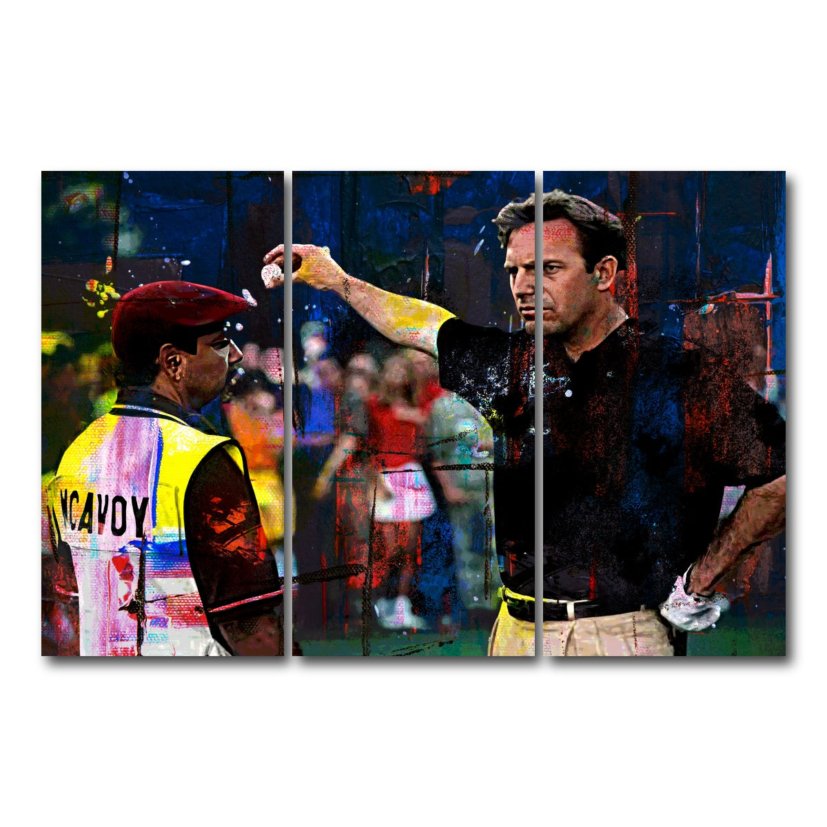 AUTO-MOCKUP WHITE | Tin Cup Final Hole | 3 Piece | Gallery Wrap Canvas | group=12x24