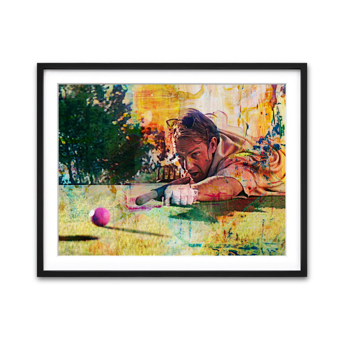 Framed Print 4x3 Black