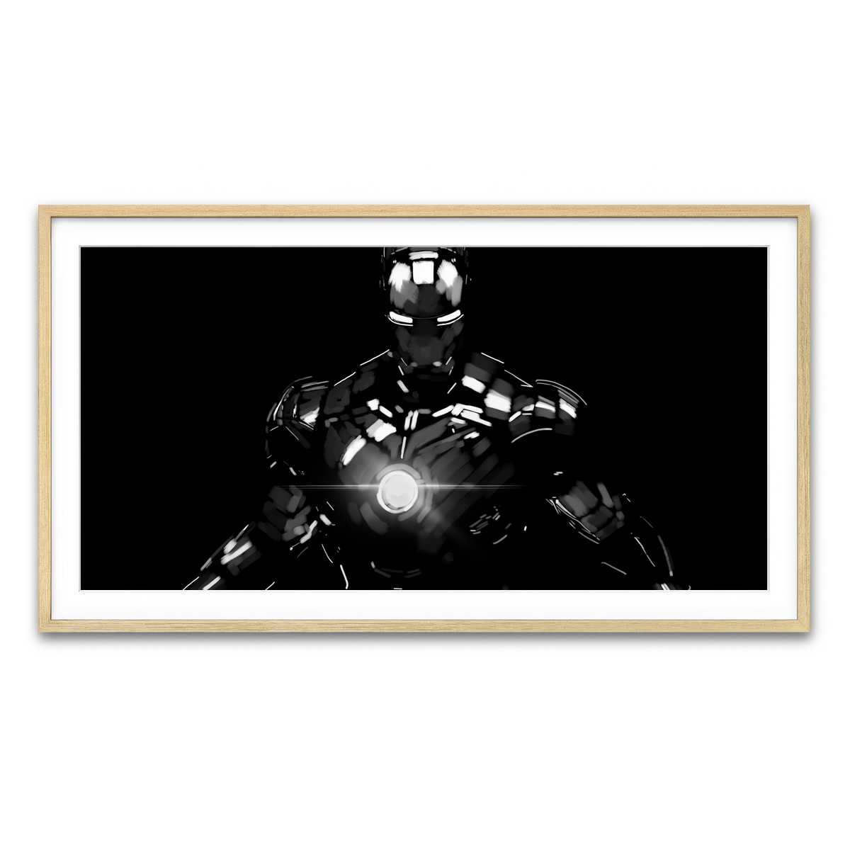 Framed Print 2x1 Natural