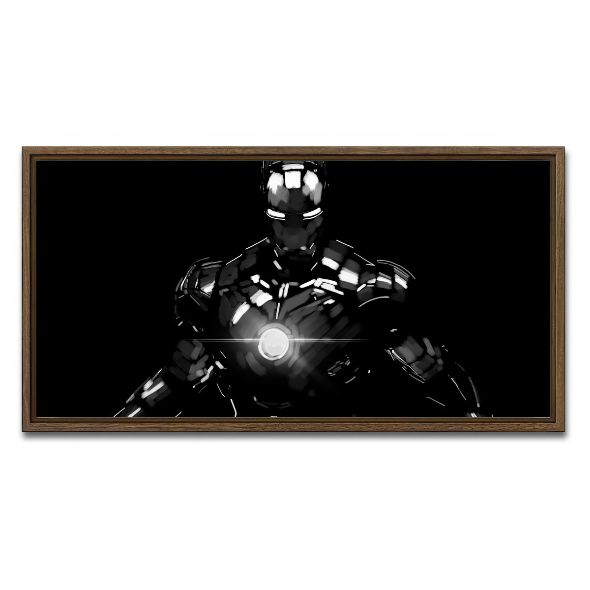 AUTO-MOCKUP WHITE | Tin Man | 1 Piece | Walnut Framed Canvas | group=2x1