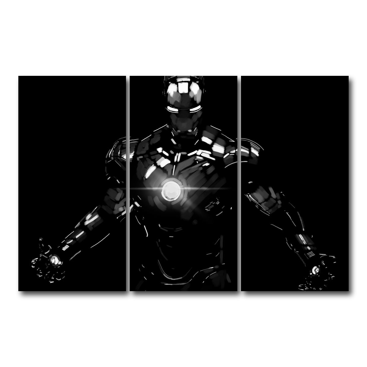 AUTO-MOCKUP WHITE | Tin Man | 3 Piece | Gallery Wrap Canvas | group=12x24
