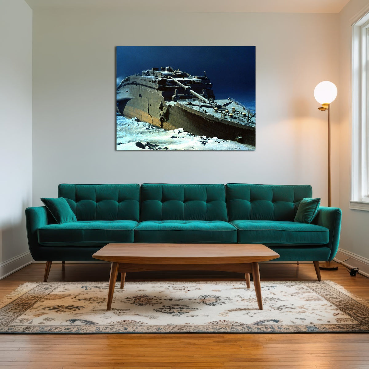 AUTO-MOCKUP ROOM | Titanic wreck