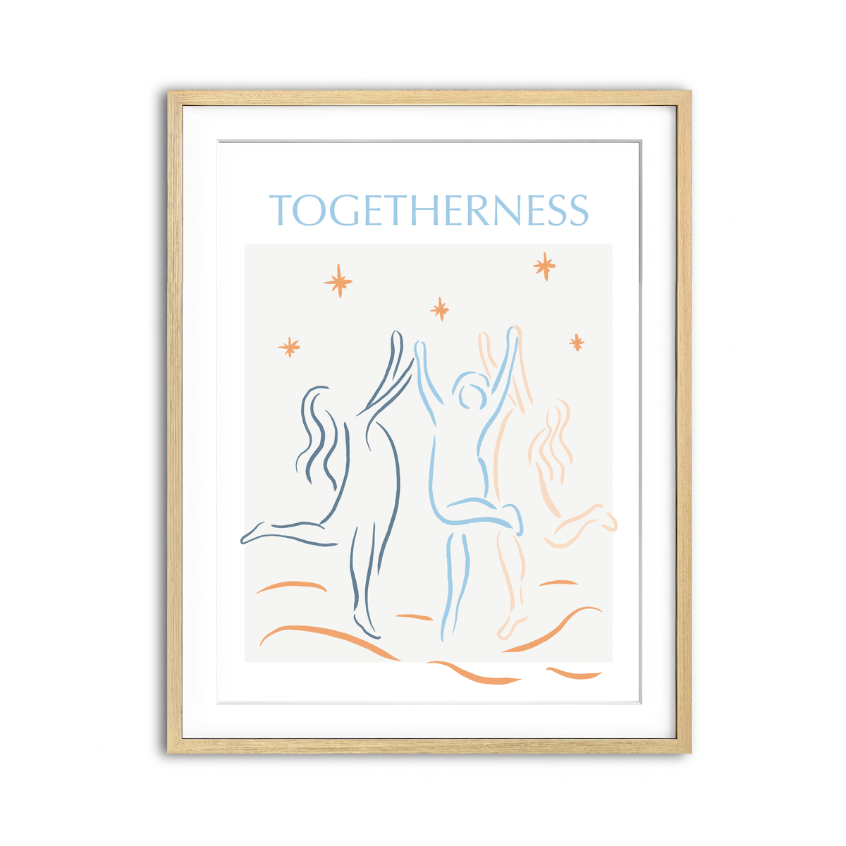 Framed Print 3x4 Natural