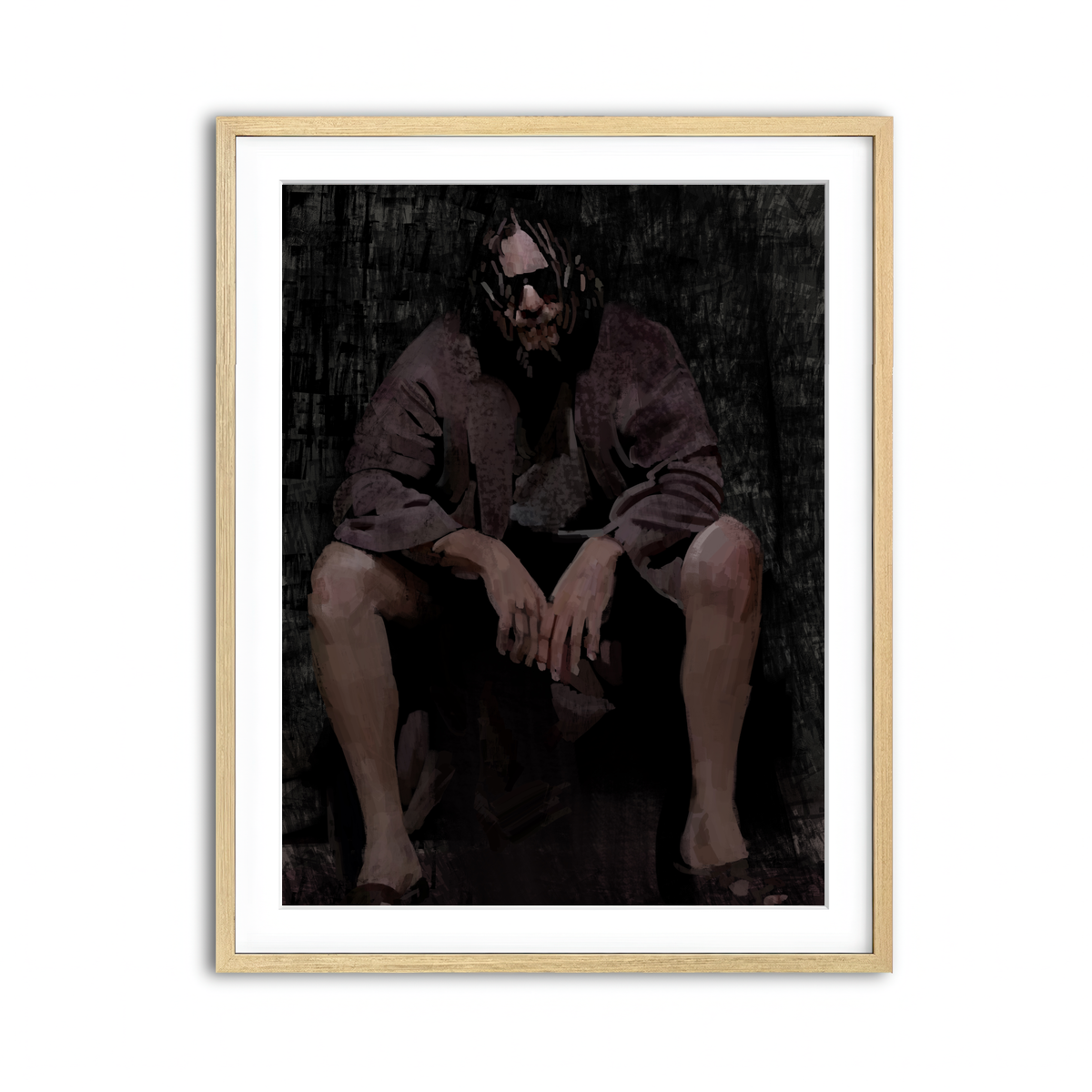 Framed Print 3x4 Natural