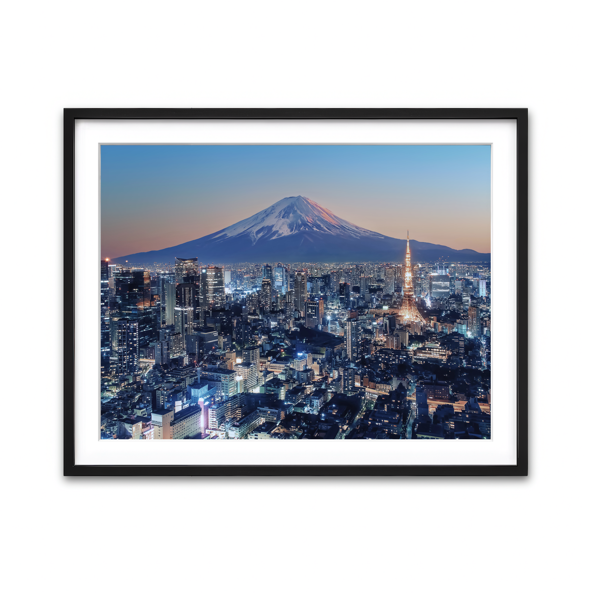Framed Print 4x3 Black