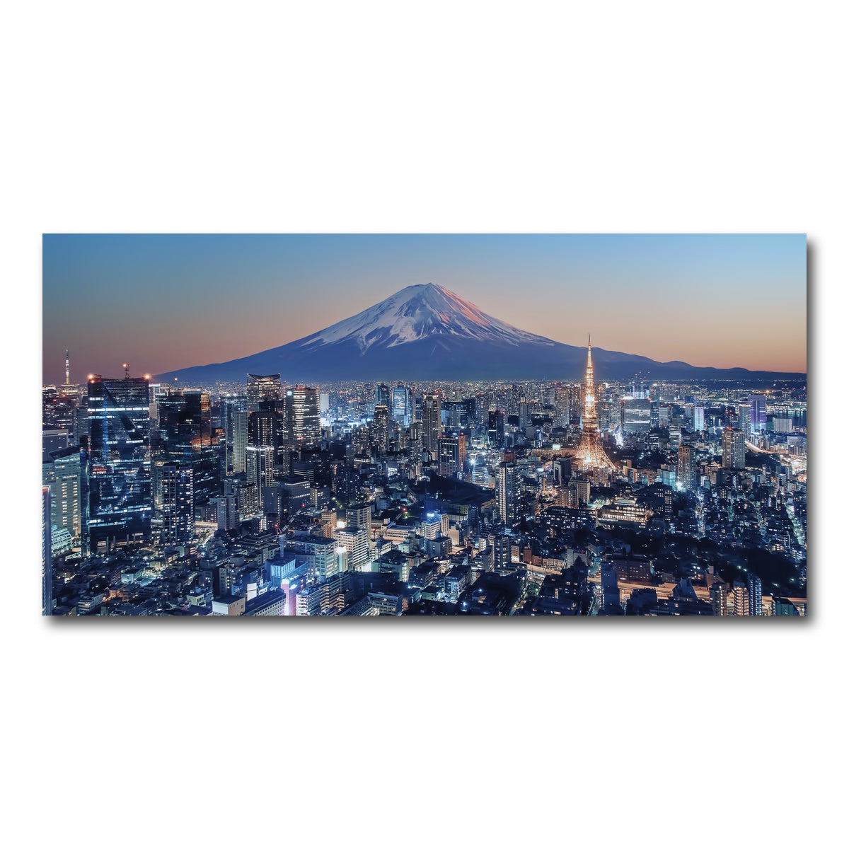 AUTO-MOCKUP WHITE | Tokyo City | 1 Piece | Gallery Wrap Canvas | group=2x1