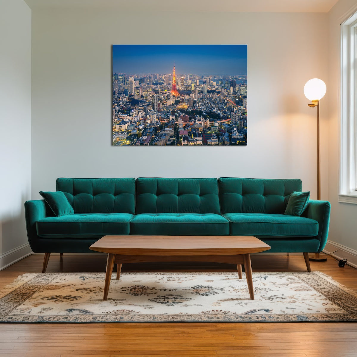 AUTO-MOCKUP ROOM | Tokyo Skyline