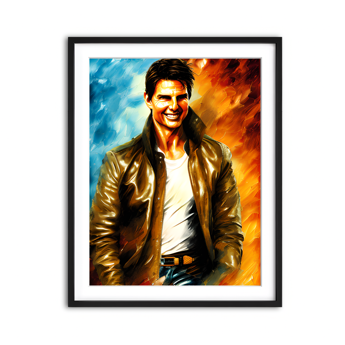 Framed Print 3x4 Black