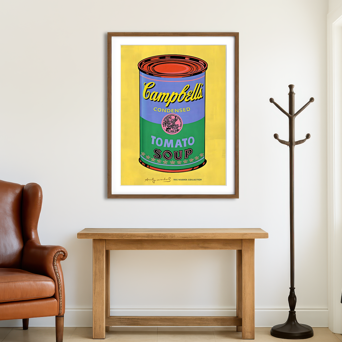 AUTO-MOCKUP ROOM | Tomato Soup III Wall Art