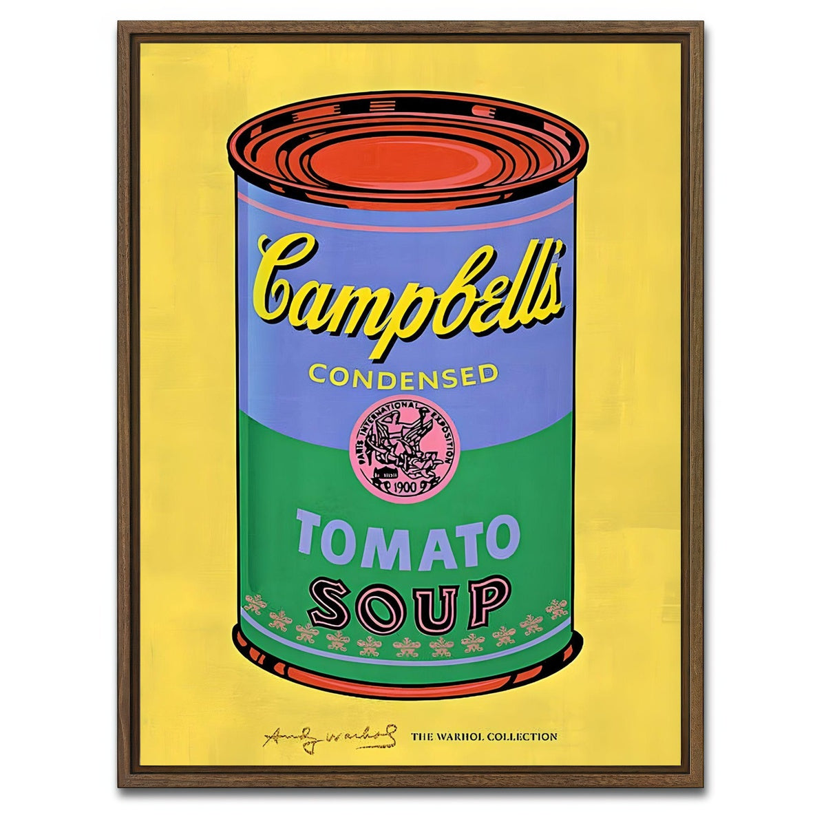 AUTO-MOCKUP WHITE | Tomato Soup III | 1 Piece | Walnut Framed Canvas | group=3x4