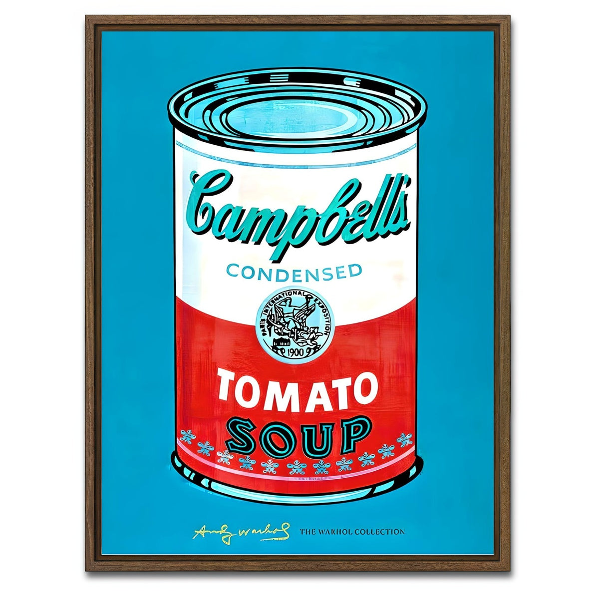 AUTO-MOCKUP WHITE | Tomato Soup I | 1 Piece | Walnut Framed Canvas | group=3x4