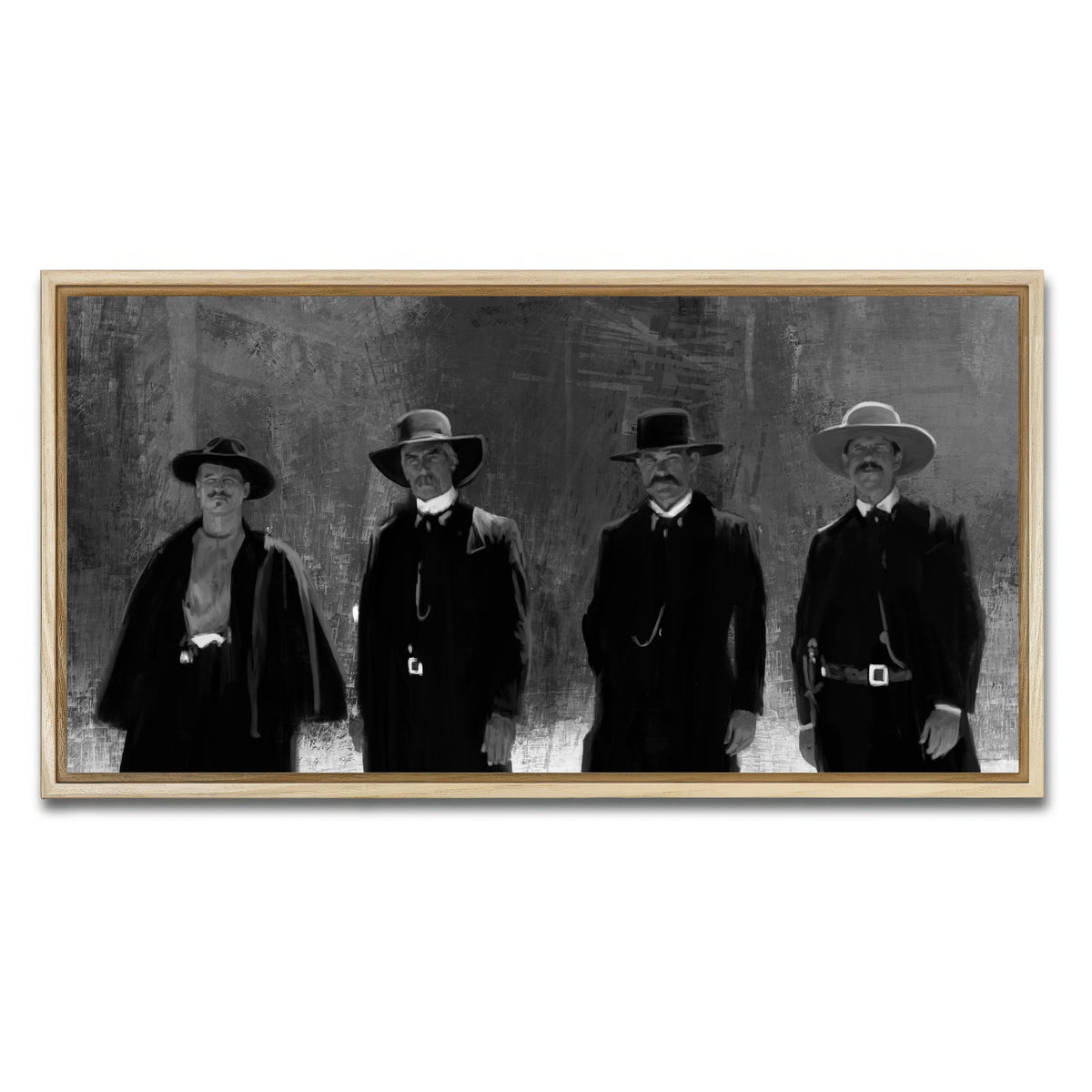 AUTO-MOCKUP WHITE | Tombstone Outlaws | 1 Piece | Natural Framed Canvas | group=2x1