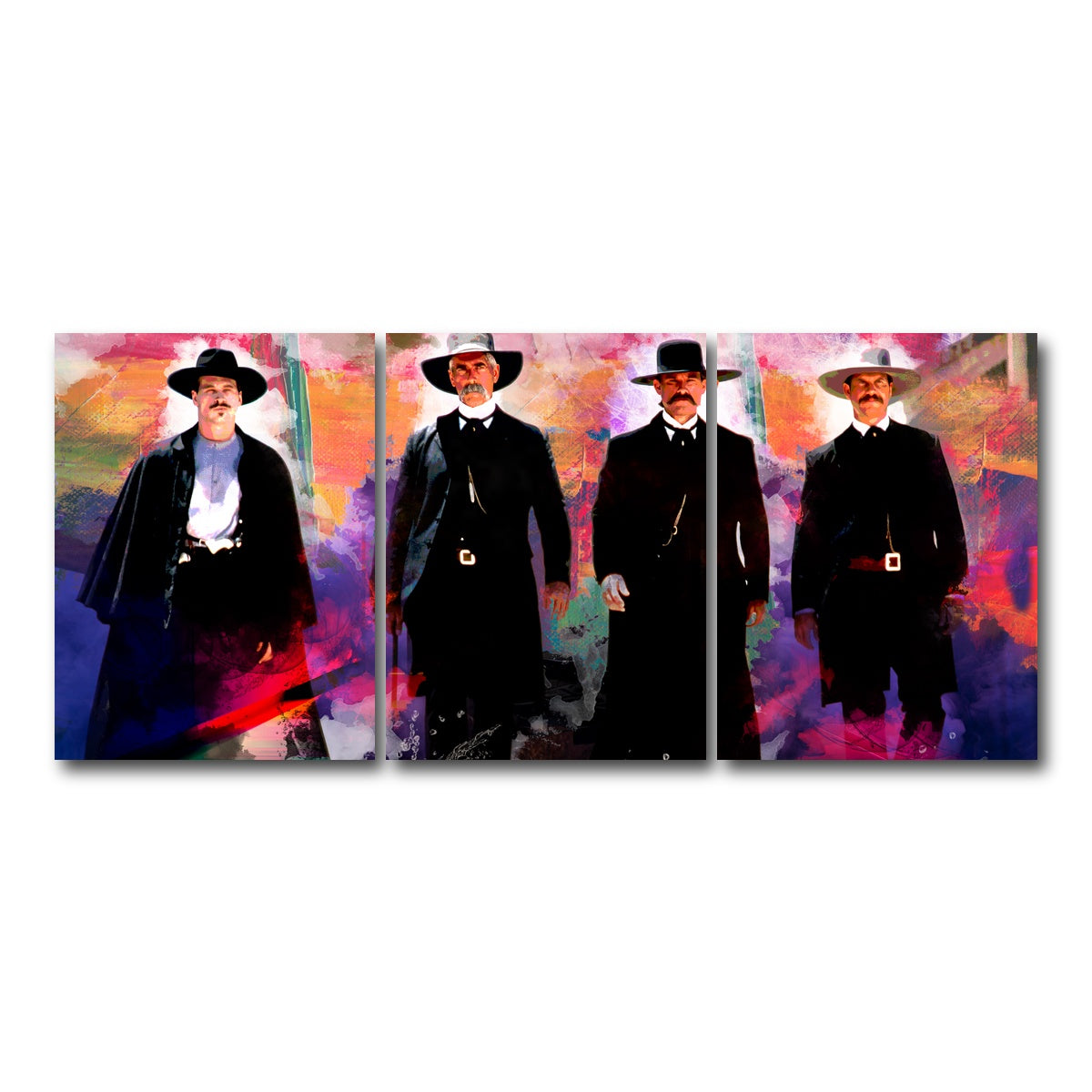 AUTO-MOCKUP WHITE | Tombstone Pastel | 3 Piece | Gallery Wrap Canvas | group=18x24