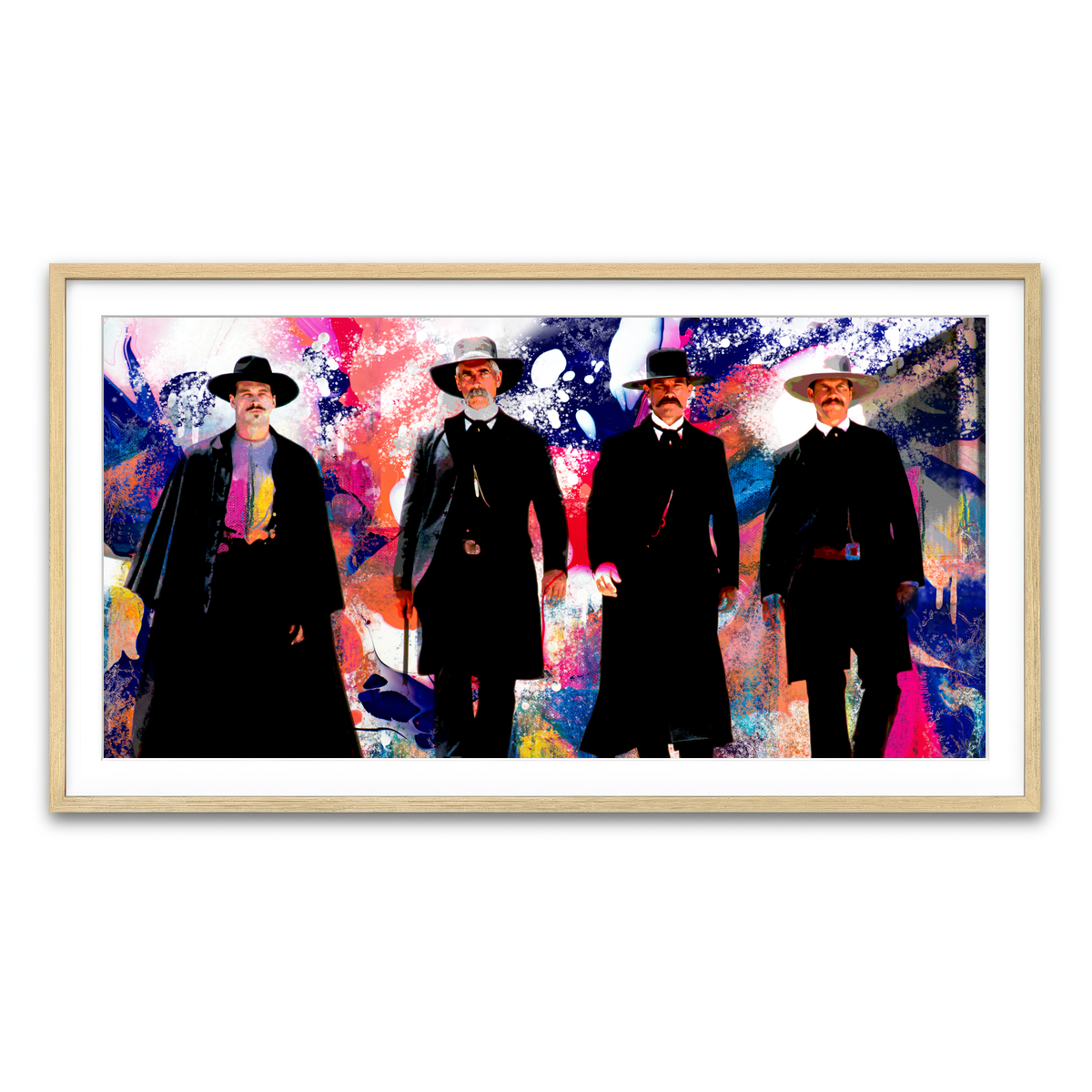 Framed Print 2x1 Natural