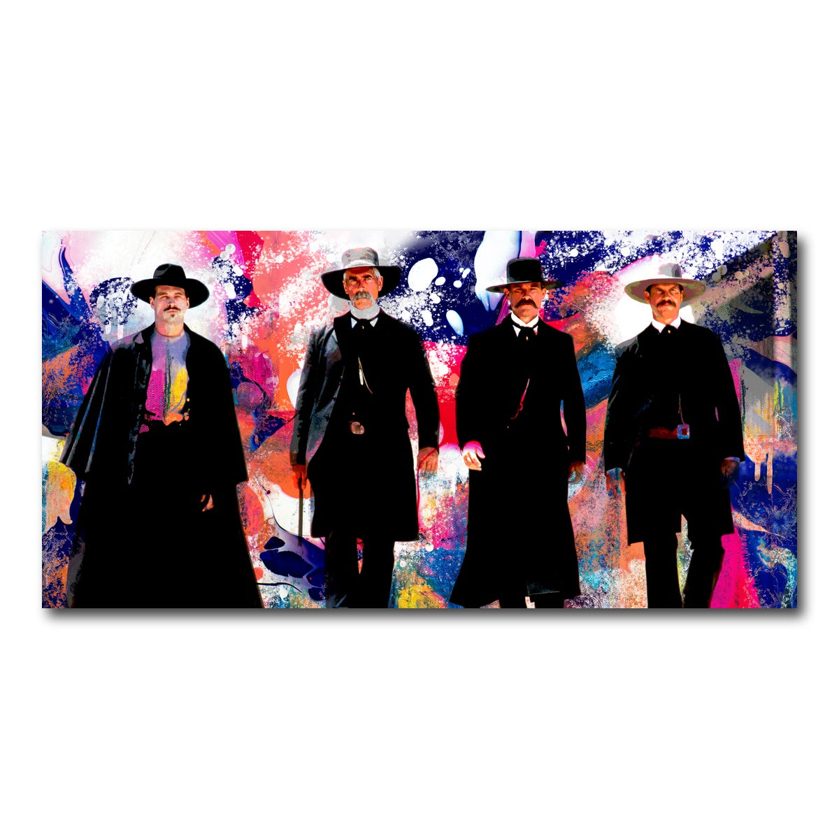 AUTO-MOCKUP WHITE | Tombstone Retro | 1 Piece | Gallery Wrap Canvas | group=2x1