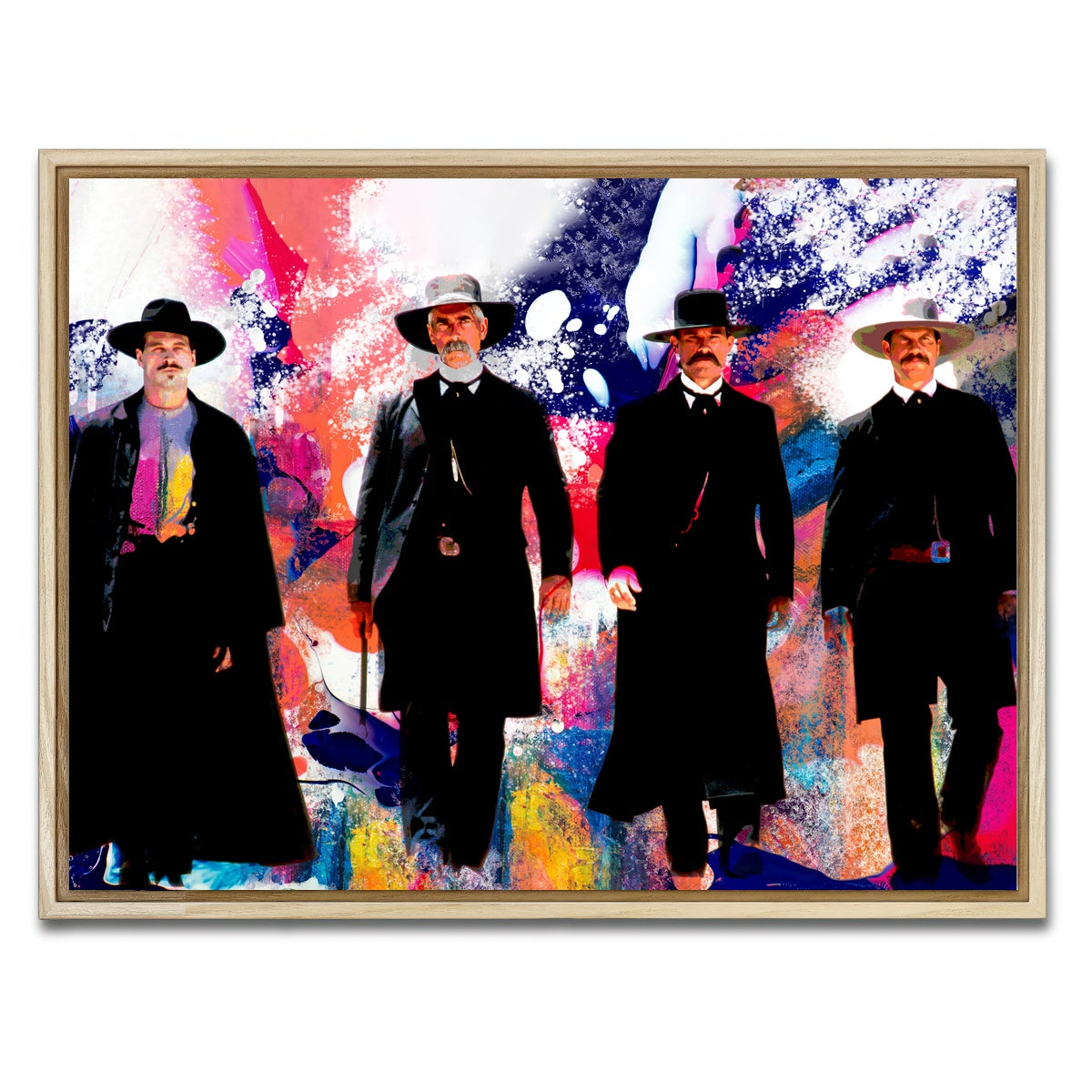 AUTO-MOCKUP WHITE | Tombstone Retro | 1 Piece | Natural Framed Canvas | group=4x3