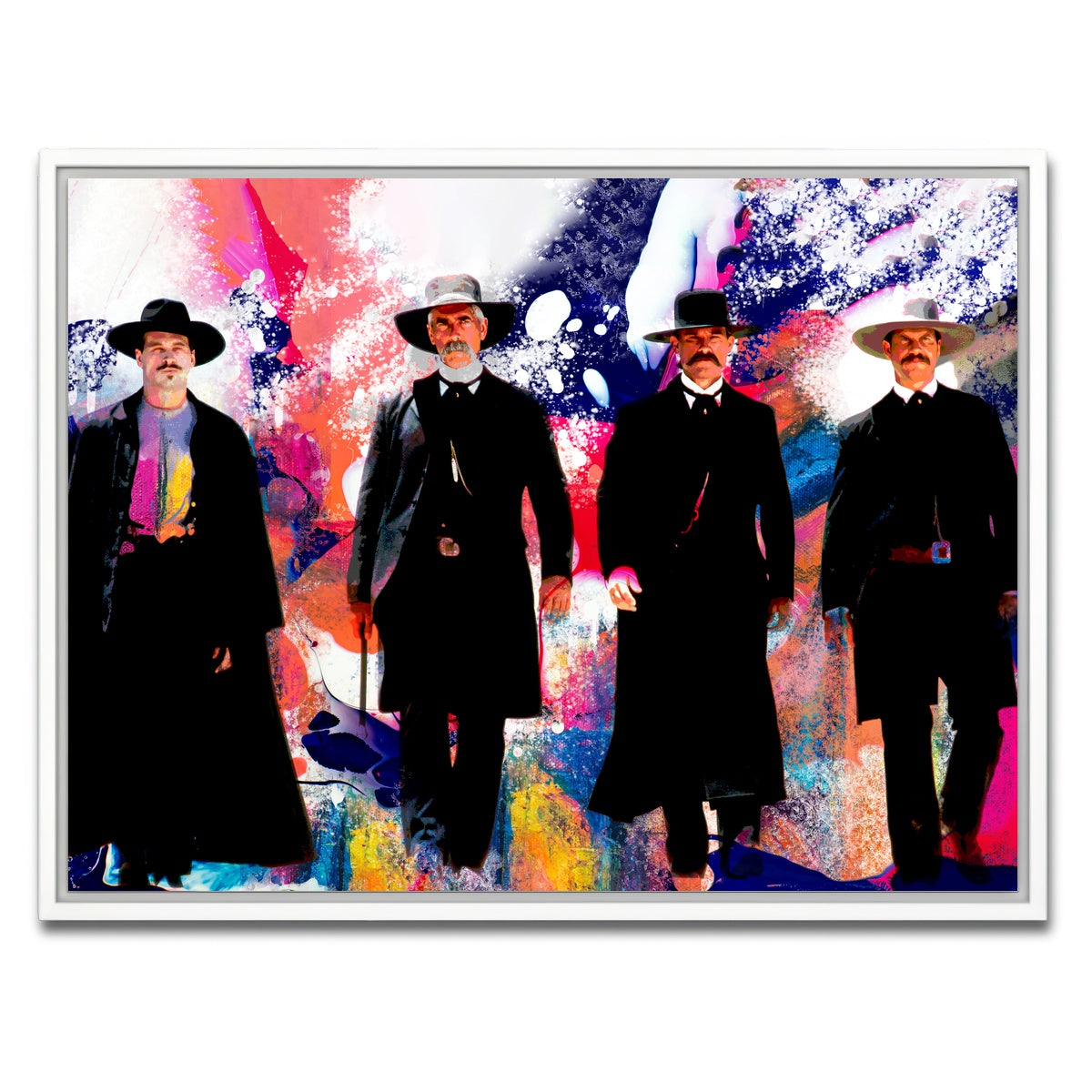 AUTO-MOCKUP WHITE | Tombstone Retro | 1 Piece | White Framed Canvas | group=4x3