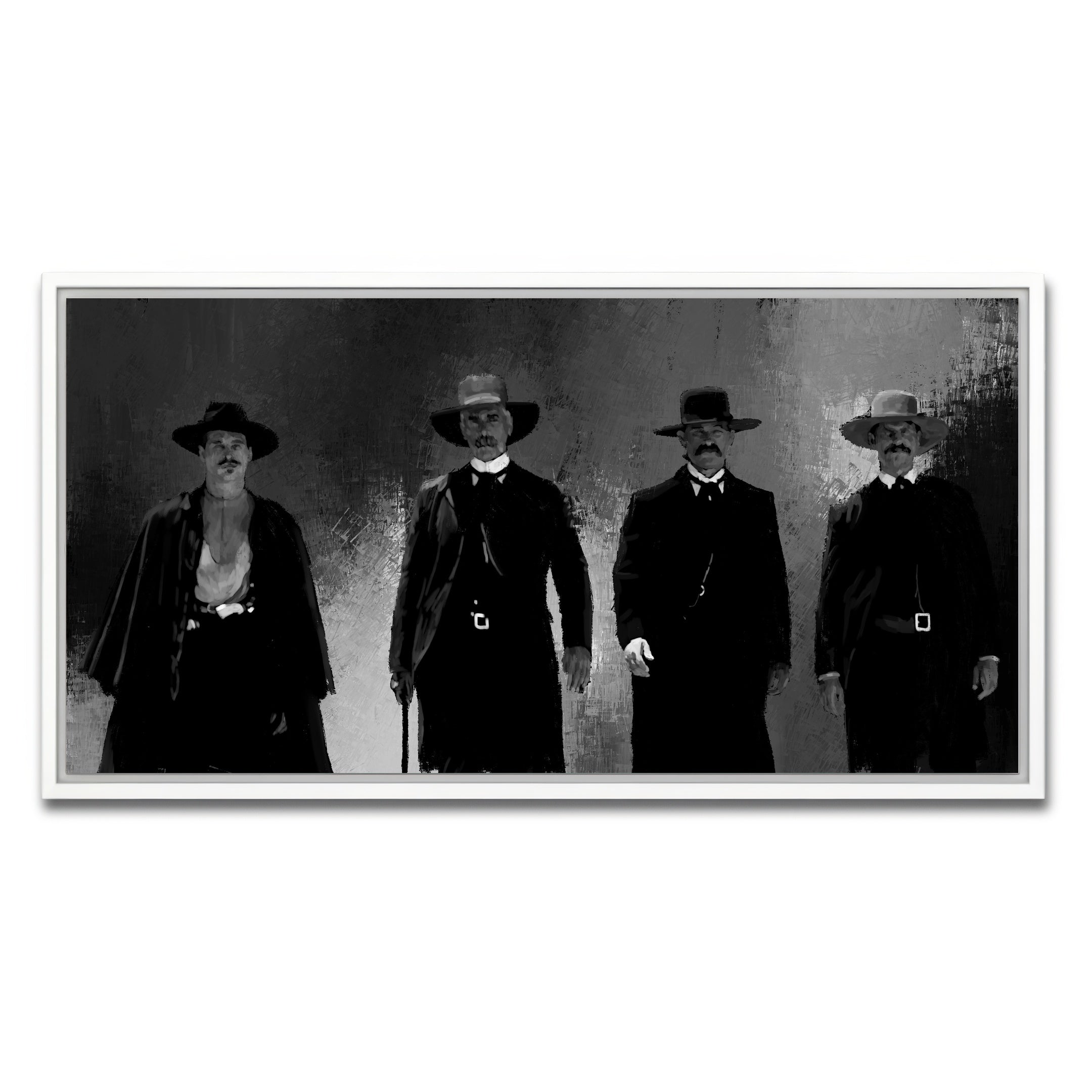 AUTO-MOCKUP WHITE | Tombstone | 1 Piece | White Frame | group=2x1