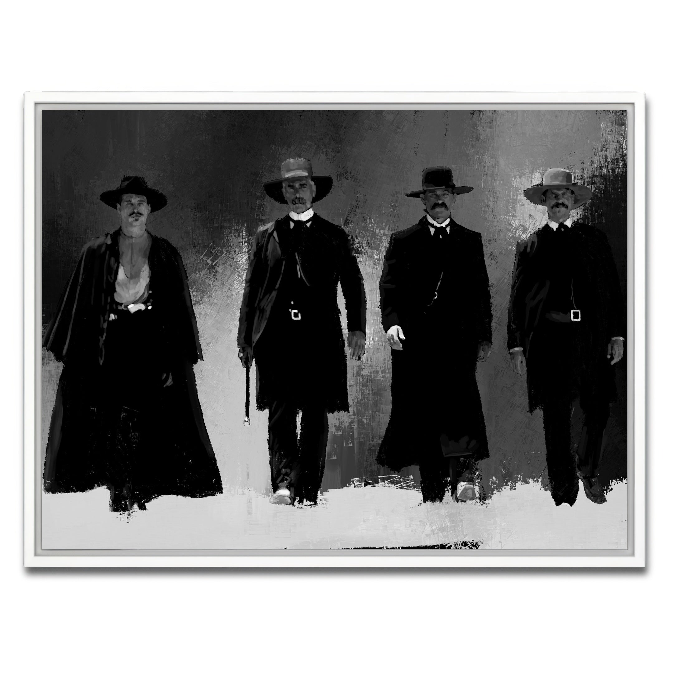AUTO-MOCKUP WHITE | Tombstone | 1 Piece | White Frame | group=4x3