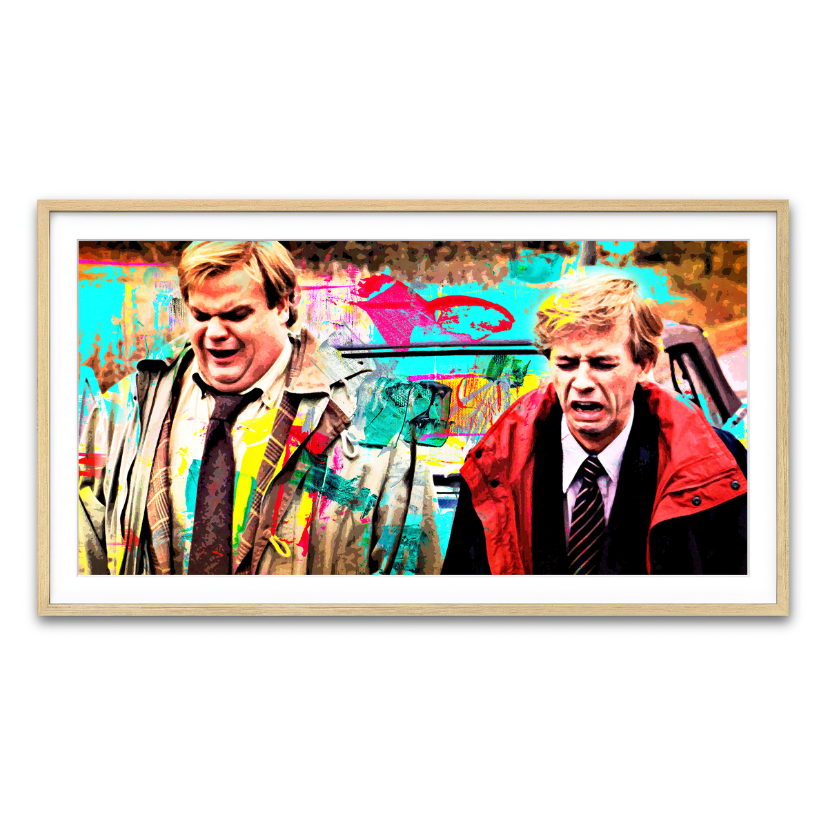 Framed Print 2x1 Natural